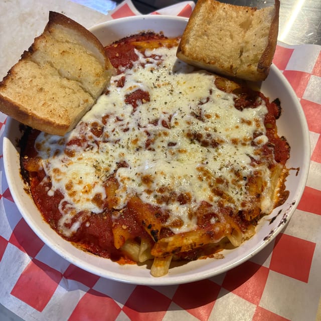Baked Ziti Pasta.