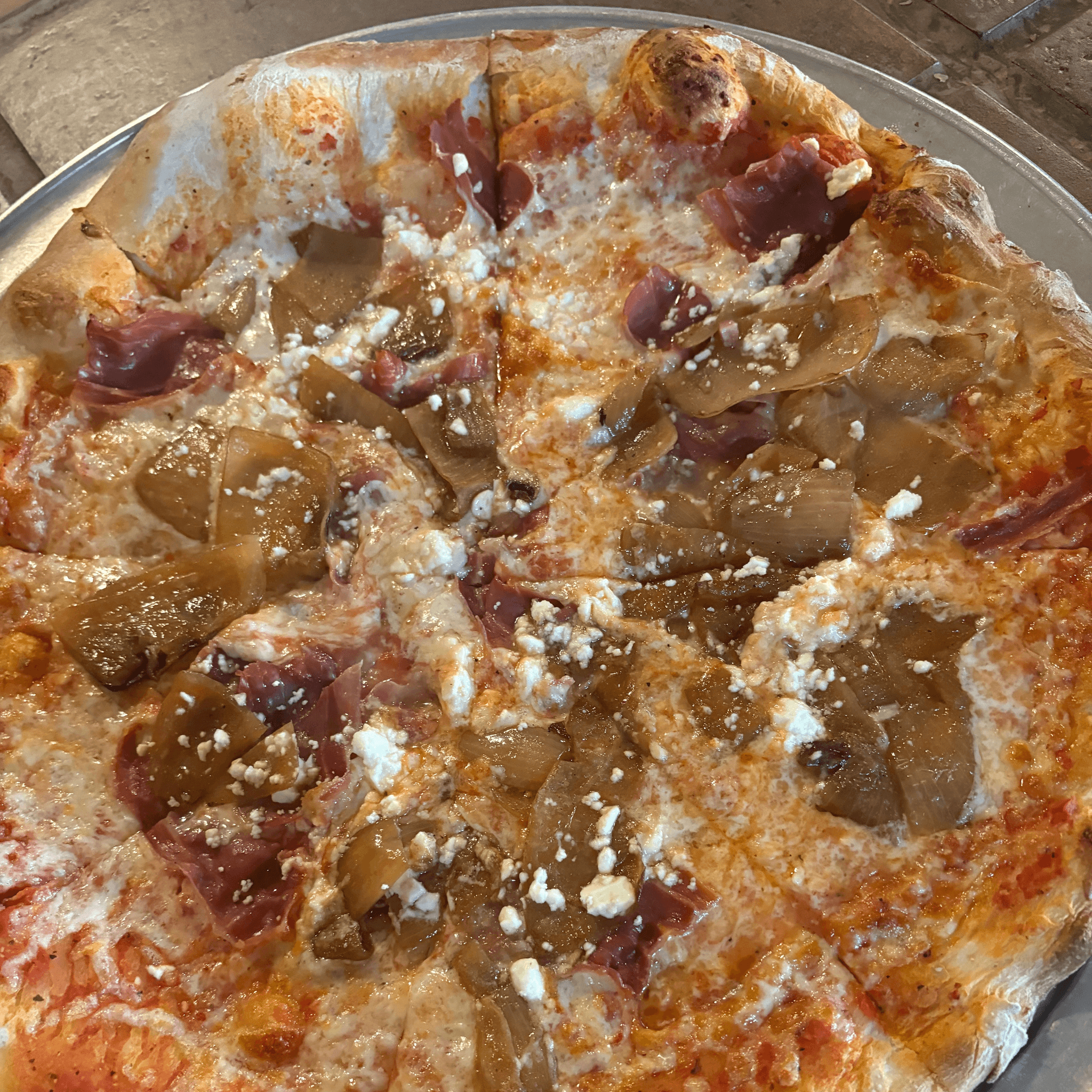 The Lu Pizza.