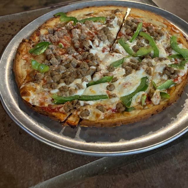 10" Gluten free / keto pizza.