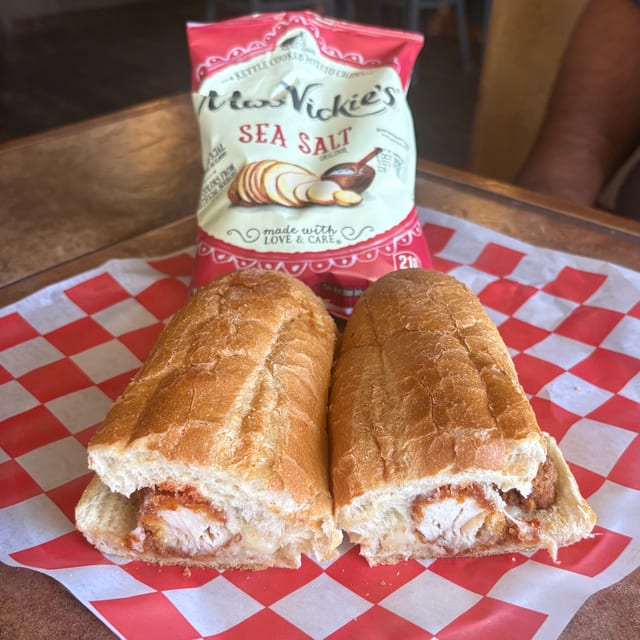 Chicken Parm Sub.