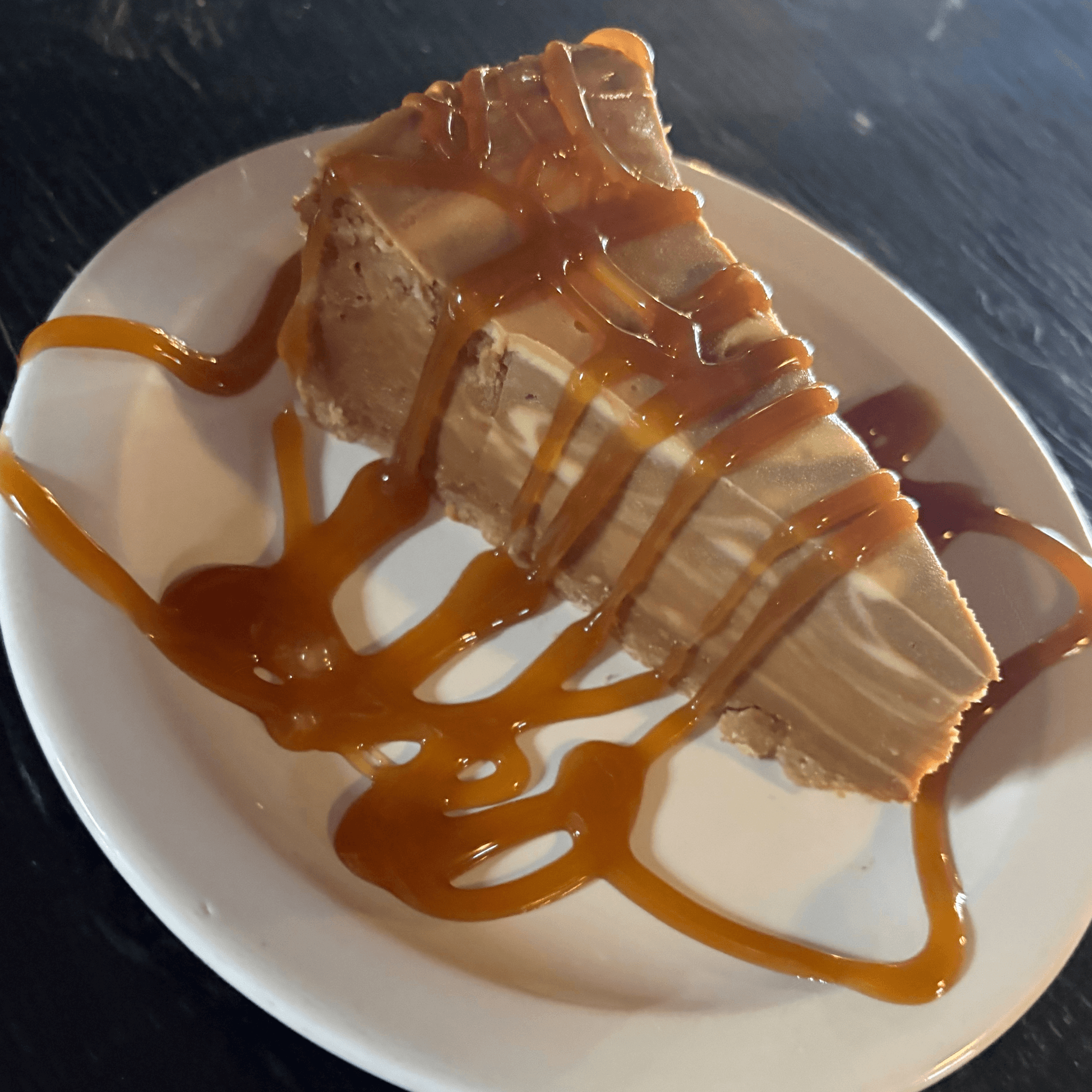 Caramel Cheesecake.