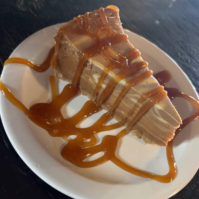 Caramel Cheesecake.