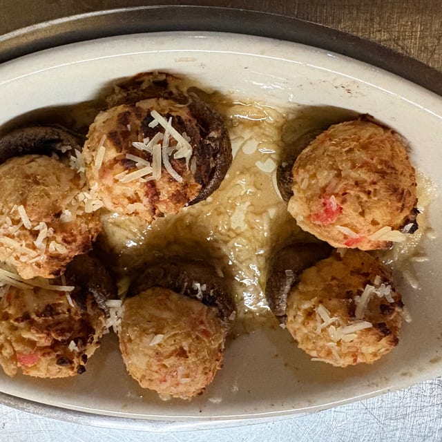 Stuffed Mushrooms.
